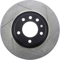 Stoptech - Stoptech 126.33090SL StopTech Power Slot 07-10 Audi Q7 / 03-10 Porsche Cayenne Left Front Slotted Rotor - Image 1