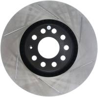 Stoptech - Stoptech 126.33096SL StopTech Power Slot 01-06 Audi Allroad / 05-09 A4 / 6/99-04 A6 / 99-02 S4 Left Front Slotted Rotor - Image 1