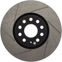 Stoptech - Stoptech 126.33098SR StopTech Power Slot 06-10 Audi A3 / 08-10 TT / 06-09 VW GTI Mlk V/Passat Right Front Slotted Rotor - Image 1