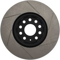 Stoptech - Stoptech 126.33098SR StopTech Power Slot 06-10 Audi A3 / 08-10 TT / 06-09 VW GTI Mlk V/Passat Right Front Slotted Rotor - Image 3
