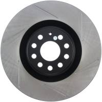 Stoptech - Stoptech 126.33112SL StopTech Power Slot 09 VW CC (Passat CC) / 06-09 Passat Front Left Slotted Rotor - Image 1