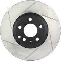 Stoptech - Stoptech 126.33123SR StopTech 09-10 Audi A4 / 08-10 A5 / 10 Audi S4 Front Right Slotted Rotor - Image 1