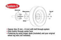 Eibach - Eibach S90-7-30-001 Eibach Pro-Spacer System 30mm Spacers (2) / 5x112 BP / 66.5 CB For 04-08 Chrysler Crossfire - Fits select 1981-2007 Mercedes-Benz models - Image 4