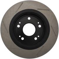 Stoptech - Stoptech 126.40068SL StopTech Power Slot 09-10 Acura TSX / 08-10 Honda Accord Rear Left Slotted Rotor - Image 3