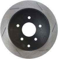 Stoptech - Stoptech 126.42078SL StopTech Power Slot 03-09 Infiniti FX35/FX45/Nissan Murano SportStop Slotted Left Right Rotor - Image 1