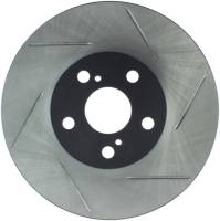 Stoptech - Stoptech 126.44114SL StopTech Power Slot 01-05 Toyota Celica GT & GT-S/05-09 Scion tC Slotted Left Front Rotor - Image 2