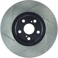 Stoptech - Stoptech 126.44114SL StopTech Power Slot 01-05 Toyota Celica GT & GT-S/05-09 Scion tC Slotted Left Front Rotor - Image 4