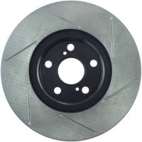 Stoptech - Stoptech 126.44114SR StopTech Power Slot 01-05 Toyota Celica GT & GT-S/05-09 Scion tC Slotted Right Front Rotor - Image 4