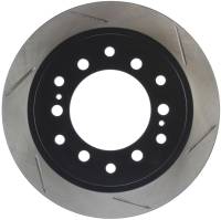 Stoptech - Stoptech 126.44128SL StopTech Power Slot 01-07 Toyota Sequoia/03-09 4 Runner / 03-09 Lexus GX470 Slotted Left Rear Rotor - Image 1