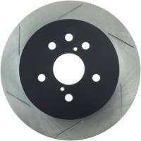 Stoptech - Stoptech 126.44141SR StopTech Power Slot 06-09 Lexus GS Series / 06-10 IS350 Rear Right Slotted Rotor - Image 1