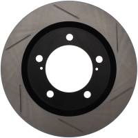 Stoptech - Stoptech 126.44156SL StopTech Power Slot 08-09 Toyota Sequoia / 07-09 Tundra Slotted Left Front Rotor - Image 1