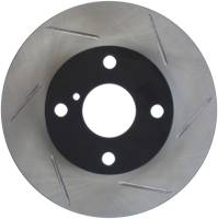 Stoptech - Stoptech 126.45034SL StopTech Power Slot 89-93 Mazda Miata SportStop Slotted Front Left Rotor - Image 1