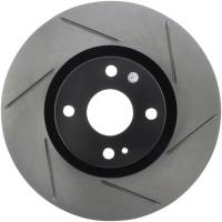 Stoptech - Stoptech 126.45092SL StopTech 16-17 Mazda MX-5 Front Driver Side Slotted Sport Brake Rotor - Image 1