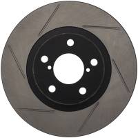 Stoptech - Stoptech 126.47012SR StopTech Power Slot 00-05 Legacy / 7/98-08 Impreza Front Right SportStop Slotted Rotor - Image 1