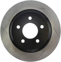 Stoptech - Stoptech 126.61046SR StopTech Power Slot 94-04 Ford Mustang Rear Right Slotted Rotor - Image 1