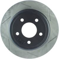 Stoptech - Stoptech 126.61073SL StopTech Power Slot 03-08 Crown Victoria/Grand Marquis Rear Left Slotted Rotor - Image 1
