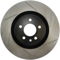 Stoptech - Stoptech 126.61089SL StopTech Power Slot 07-10 Ford Mustang Shelby Front Left Slotted Rotor - Image 1