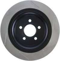 Stoptech - Stoptech 126.61109SR StopTech 2015 Ford Mustang GT w/ Brembo Brakes Right Rear Slotted Brake Rotor - Image 3