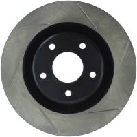 Stoptech - Stoptech 126.62085SL StopTech Power Slot 05-07 Cadillac XLR / 06-09 Chevy Corvette Front Left Slotted Rotors - Image 1