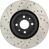 Stoptech - Stoptech 127.04004L StopTech Slotted & Drilled Sport Brake Rotor - Image 3