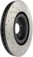 Stoptech - Stoptech 127.33087R StopTech Slotted & Drilled Sport Brake Rotor - Image 1