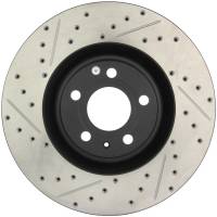 Stoptech - Stoptech 127.33087R StopTech Slotted & Drilled Sport Brake Rotor - Image 3