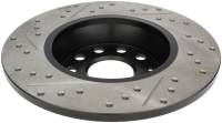 Stoptech - Stoptech 127.33099L StopTech Slotted & Drilled Sport Brake Rotor - Image 2