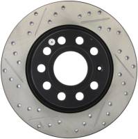 Stoptech - Stoptech 127.33099R StopTech Slotted & Drilled Sport Brake Rotor - Image 3