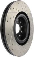 Stoptech - Stoptech 127.33112R StopTech 09 VW Passat CC / 06-09 Passat Slotted & Drilled Right Front Rotor - Image 2