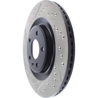 Stoptech - Stoptech 127.33137R StopTech Slotted & Drilled Sport Brake Rotor - Image 4