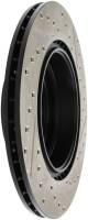 Stoptech - Stoptech 127.34080R StopTech 06 BMW 330 / 07-09 BMW 335 Slotted & Drilled Right Rear Rotor - Image 1