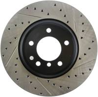 Stoptech - Stoptech 127.34093L StopTech 07-09 BMW 335 (E90/E92/E93) Slotted & Drilled Left Front Rotor - Image 2