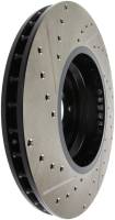 Stoptech - Stoptech 127.34093L StopTech 07-09 BMW 335 (E90/E92/E93) Slotted & Drilled Left Front Rotor - Image 3