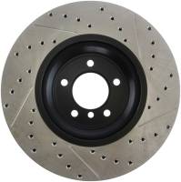 Stoptech - Stoptech 127.34093R StopTech 07-09 BMW 335 (E90/E92/E93) Slotted & Drilled Right Front Rotor - Image 4