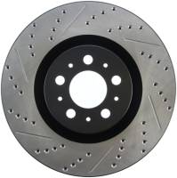 Stoptech - Stoptech 127.39035R StopTech Slotted & Drilled Sport Brake Rotor - Image 2