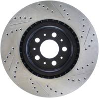 Stoptech - Stoptech 127.39035R StopTech Slotted & Drilled Sport Brake Rotor - Image 3