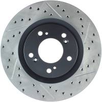 Stoptech - Stoptech 127.40048L StopTech 00-09 S2000 Slotted & Drilled Left Front Rotor - Image 2