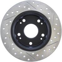 Stoptech - Stoptech 127.40055R StopTech 04-08 Acura TSX / 03-07 Honda Accord SportStop Slotted & Drilled Right Rear Rotor - Image 3