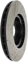 Stoptech - Stoptech 127.40062L StopTech 04-08 Acura TL (Brembo Caliber) SportStop Slotted & Drilled Left Front Rotor - Image 2