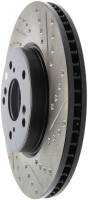 Stoptech - Stoptech 127.40086L StopTech Slotted & Drilled Sport Brake Rotor Front Left 13 Honda Accord Sport - Image 4