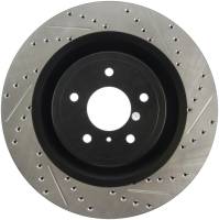 Stoptech - Stoptech 127.42100L StopTech Infiniti G37 / Nissan 370Z SportStop Slotted & Drilled Front Left Rotor - Image 2