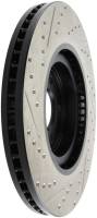 Stoptech - Stoptech 127.42100L StopTech Infiniti G37 / Nissan 370Z SportStop Slotted & Drilled Front Left Rotor - Image 3
