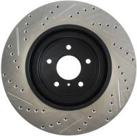 Stoptech - Stoptech 127.42100L StopTech Infiniti G37 / Nissan 370Z SportStop Slotted & Drilled Front Left Rotor - Image 4