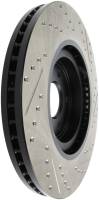 Stoptech - Stoptech 127.42100R StopTech Infiniti G37 / Nissan 370Z SportStop Slotted & Drilled Front Right Rotor - Image 3
