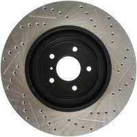 Stoptech - Stoptech 127.42100R StopTech Infiniti G37 / Nissan 370Z SportStop Slotted & Drilled Front Right Rotor - Image 4