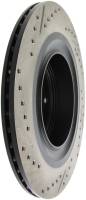 Stoptech - Stoptech 127.42101L StopTech Infiniti G37 / Nissan 370Z SportStop Slotted & Drilled Rear Left Rotor - Image 3