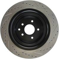 Stoptech - Stoptech 127.42101R StopTech Infiniti G37 / Nissan 370Z SportStop Slotted & Drilled Rear Right Rotor - Image 4