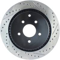 Stoptech - Stoptech 127.42105L StopTech 09 Infiniti FX50 SportStop Slotted & Drilled Rear Left Rotor - Image 2