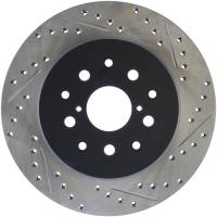 Stoptech - Stoptech 127.44105L StopTech 5/93-98 Toyota Supra Left Rear Slotted & Drilled Rotor - Image 2
