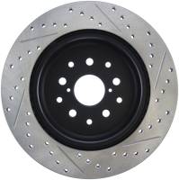 Stoptech - Stoptech 127.44105R StopTech 5/93-98 Toyota Supra Right Rear Slotted & Drilled Rotor - Image 3